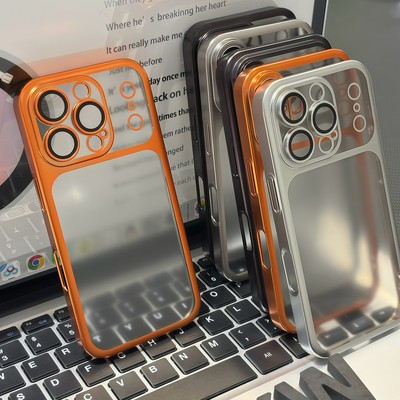 高级感磨砂全包秒变17带镜头膜