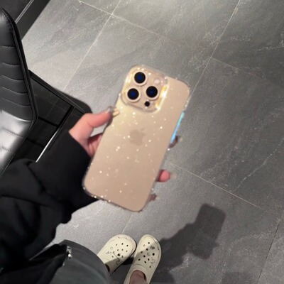 简约透明细闪精品软壳