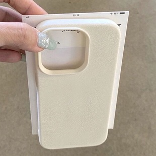 14promax12手机壳iphone13肤感苹果15promax防摔多巴胺橙色 新款 荔枝纹软糯硅胶高级韩系ins风适用苹果16