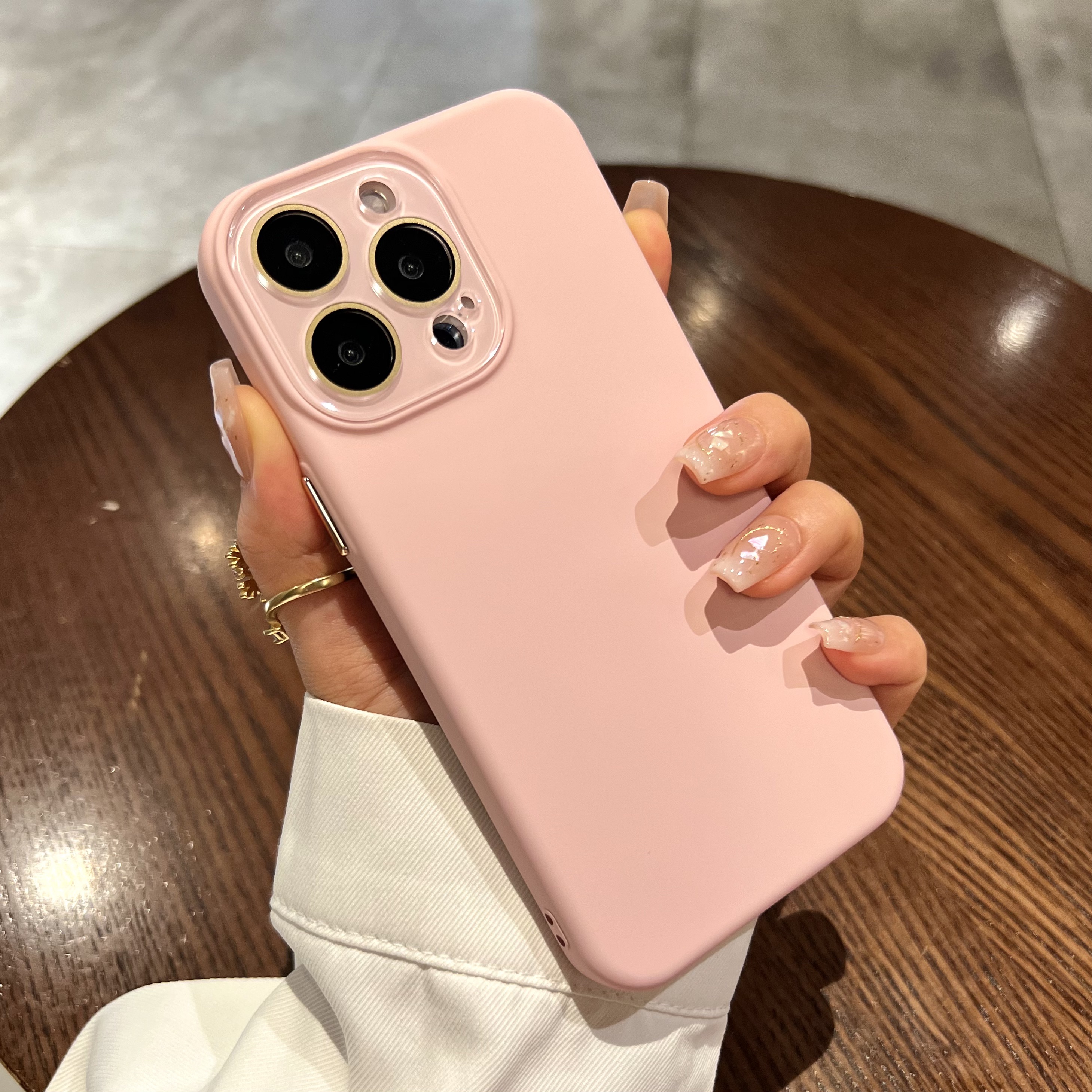 液态硅胶全包带镜头膜适用苹果15手机壳iphone14promax新款2024防摔13简约12高级感小众不会撞壳情侣钛原色套