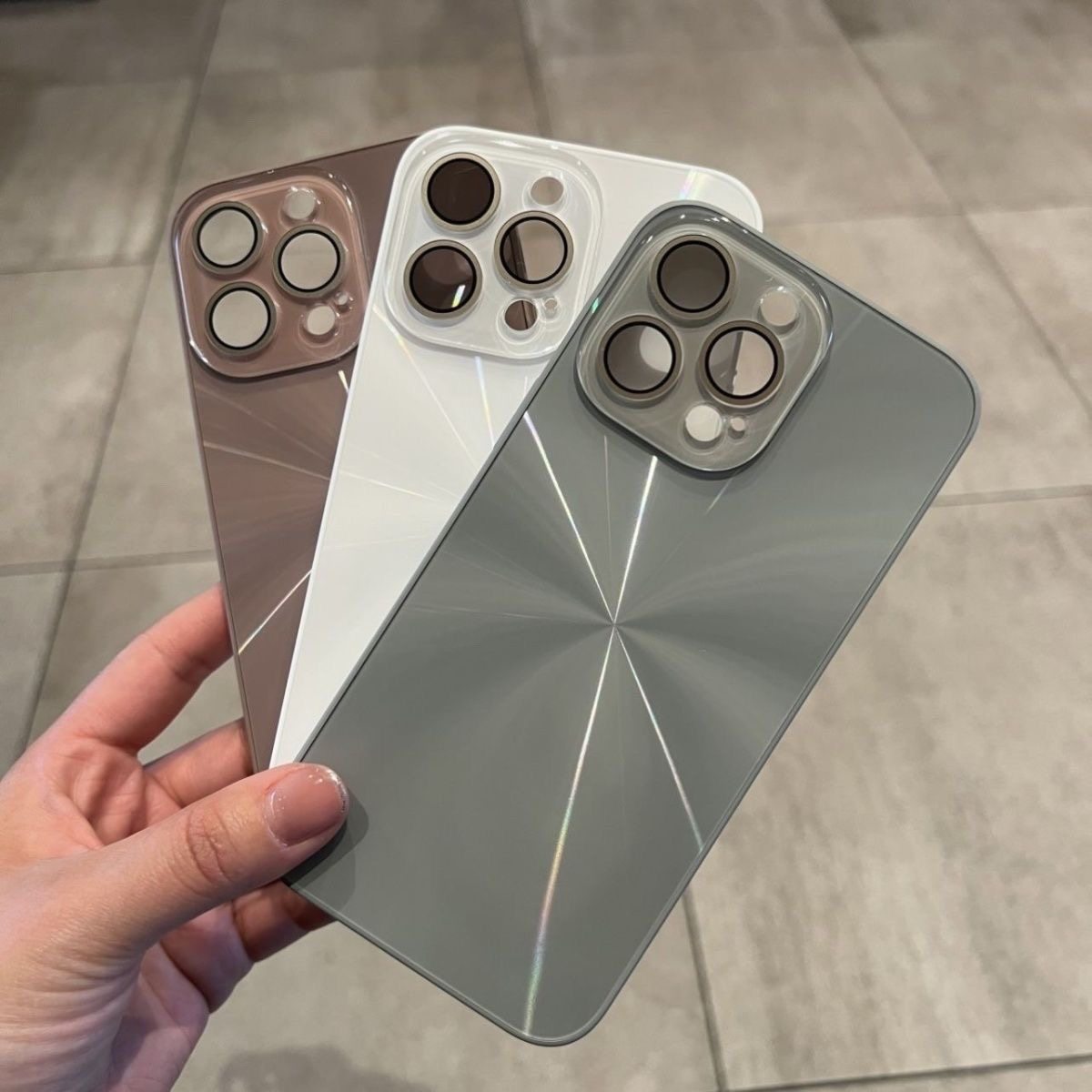 新款iPhone15极光CD纹适用苹果15promax手机壳14pro简约13/14硬12简约超薄15防摔硬壳11高级感14/13外壳12pro