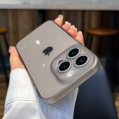 新款 简约透明苹果13直边手机壳适用14全包iphone15磨砂12pro保护套11防摔xr防指纹xsmax硅胶软壳7 8plus