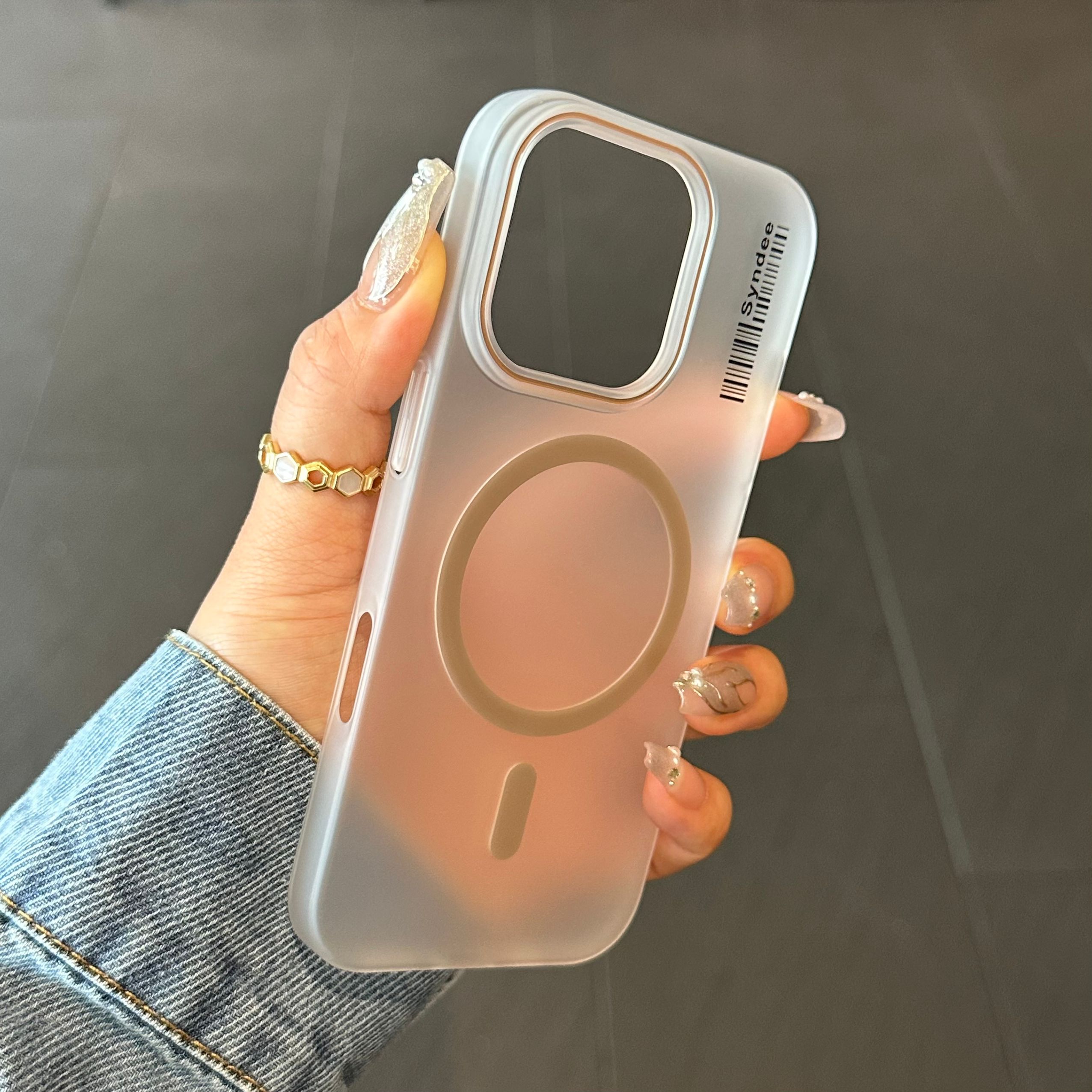 【磁吸磨砂，不发黄】适用苹果16手机壳iPhone15promax新款透明防指纹13简约大孔14轻薄高级感12散热plus男女