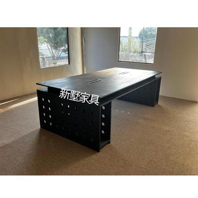 轻奢实木会议长桌设计师办公桌子