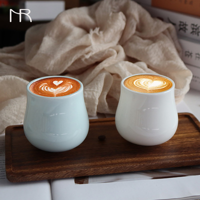 NEWREE HOME咖啡杯白玉瓷高级感手冲咖啡品鉴杯闻香杯Combo奶咖杯