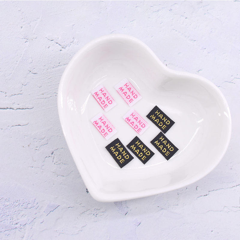 韩国进口迷你手工制作handmade织唛布贴商标手工diy发饰发夹配件