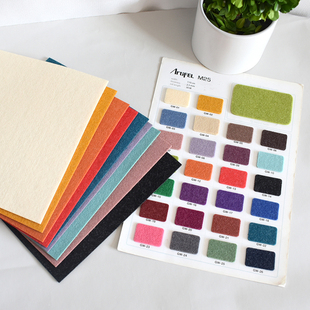 韩国进口2.5mm厚磨沙质感不织布手工diy儿童发夹发箍玩偶手工包材