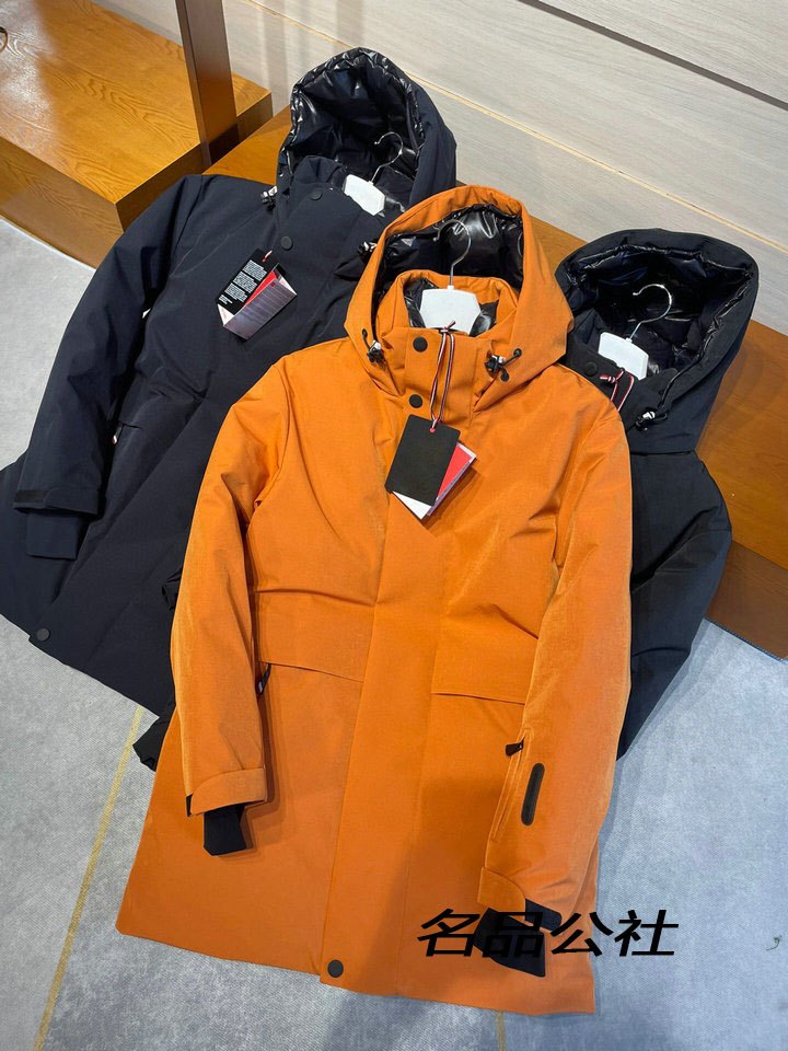 简约中长款立领防水男女款羽绒服