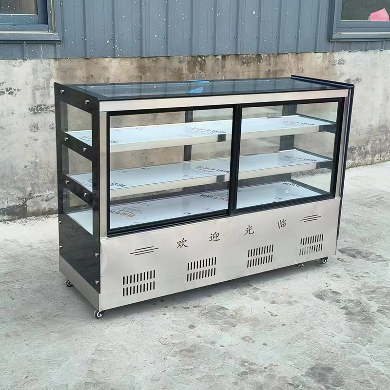 三轮车移动摆摊串串柜冷藏展示柜