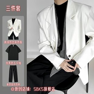 ASAE原创设计感山本风中性风男女西装套装简约ins高级感西服外套