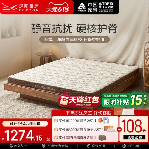 凤阳床垫天然椰棕3E棕护脊热销