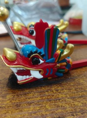 端午节礼品 龙船模型家居饰品工艺摆件传统龙头摆件个性生日礼物