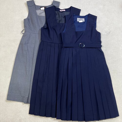 日制校供背心裙学生文艺日系无袖jk制服连衣裙校服高校学园秋冬