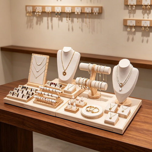 柜台首饰展示架饰品陈列拍摄套装
