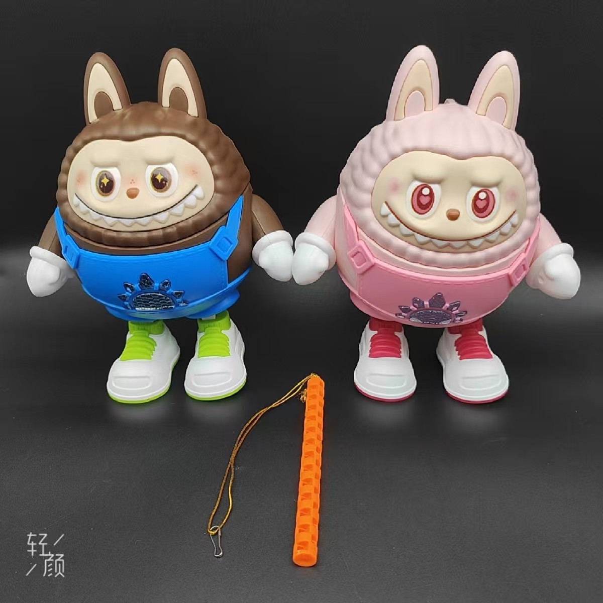 拉布布儿童手提音乐灯笼发光卡通唱歌跳舞玩具中秋元宵节花灯礼品