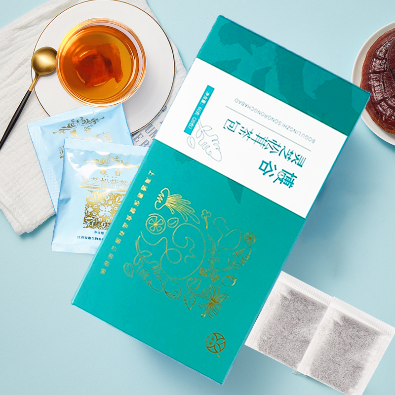【10月产】通惠牌 博谷灵芝松茸茶包 3克*20包/盒
