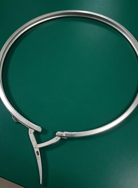 125L塑料桶抱箍加厚桶箍大口抱箍镀锌箍法兰桶铁箍塑料桶箍200L