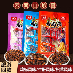 悠游耘南云南菌280克云上鸿兴香辣牛肝菌风味鸡枞菌松茸旅游同款