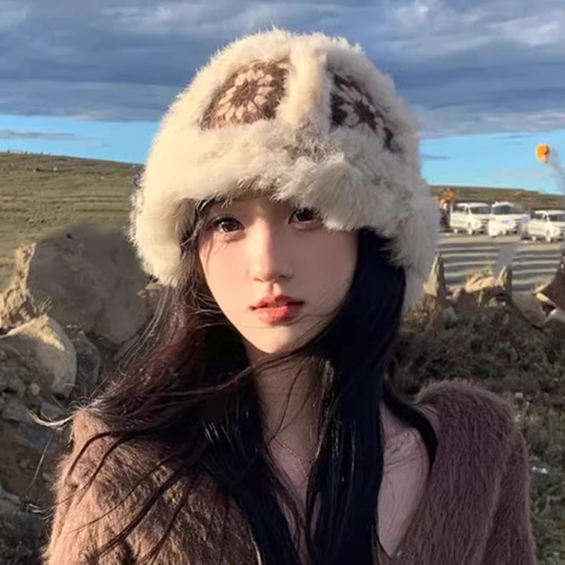 灵允针织帽出游休闲女冬厂家直销