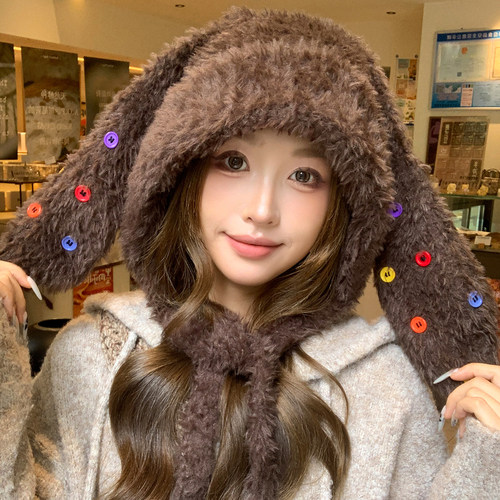 灵允针织帽出游休闲女冬厂家直销