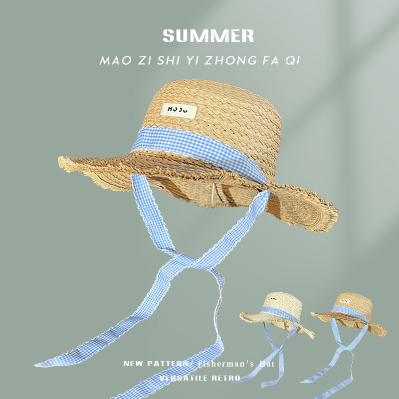 草帽出游韩系女夏厂家直销显脸小