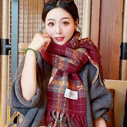 灵允围巾出游休闲女秋冬厂家直销