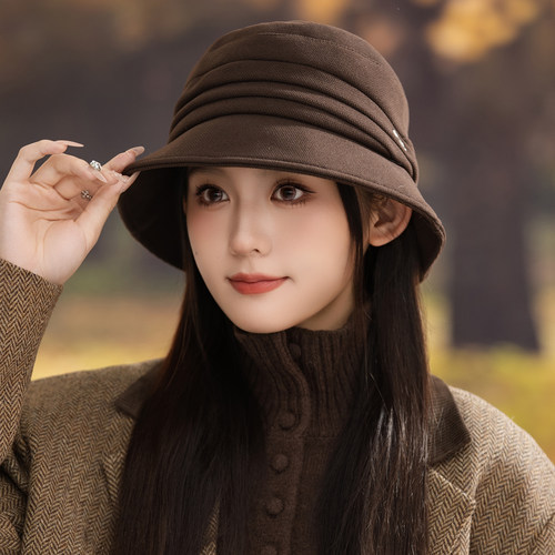灵允渔夫帽出游休闲女秋厂家直销