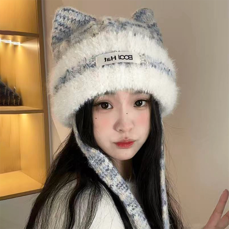 灵允针织帽出游休闲女冬厂家直销