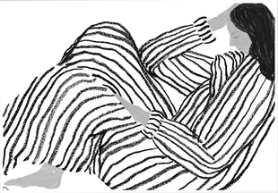 Little Day 无聊 BORED 瑞典Fine 姑娘海报 POSTER 现货