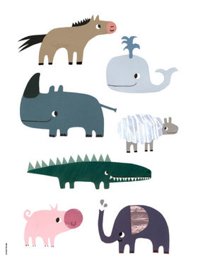 C[现货]I LOVE MY TYPE/儿童海报/Smiling Friends  POSTER