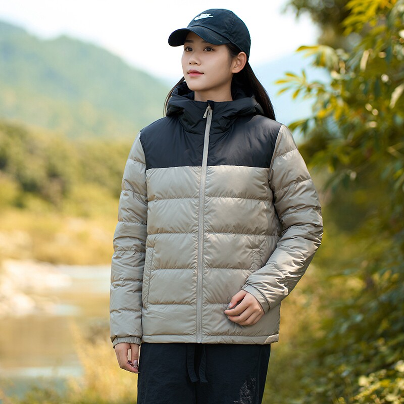 胖子轻薄羽绒服男冬季加肥加大码连帽白鸭绒宽松外套肥佬保暖上衣