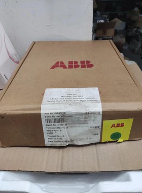 ABB贝利DCS模块SPASI23 实物图SPAS123全新