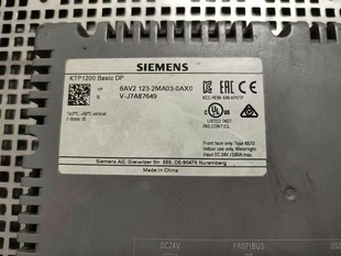Basic 西门子触摸屏SIEMENS KTP1200