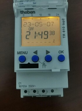 theben TR610时控开关，原装进口德国泰邦thebe