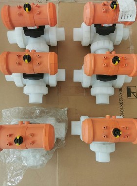 原装进口+GF+乔治费歇尔d63DN50三通球阀，现货6个无