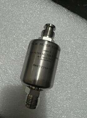 设备拆机 TEM进囗316L不锈钢高纯气体过滤器  T.E.