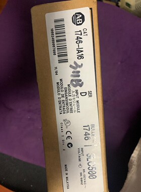 AB  PLC 模块 1746-IA16  ，全新原装，说明