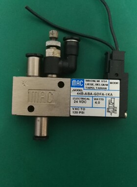 MAC电磁阀44B/C-ABA-GDFA-1KA ，24VD