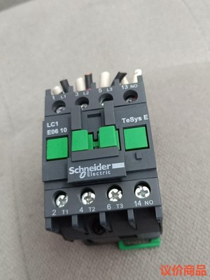 施耐德接触器LC1E0610九成新包邮包好 有120个  1
