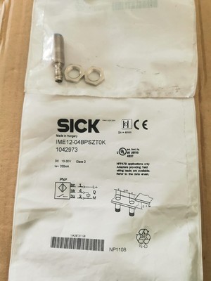 全新SICK西克IME12-04BPSZT0K接近开关传感器