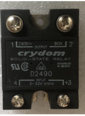 CRUDOM快达 D2490 固态继电器 240V,90A
