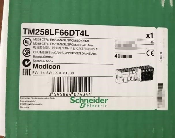 施耐德TM258LF66DT4L全新原装正品实价