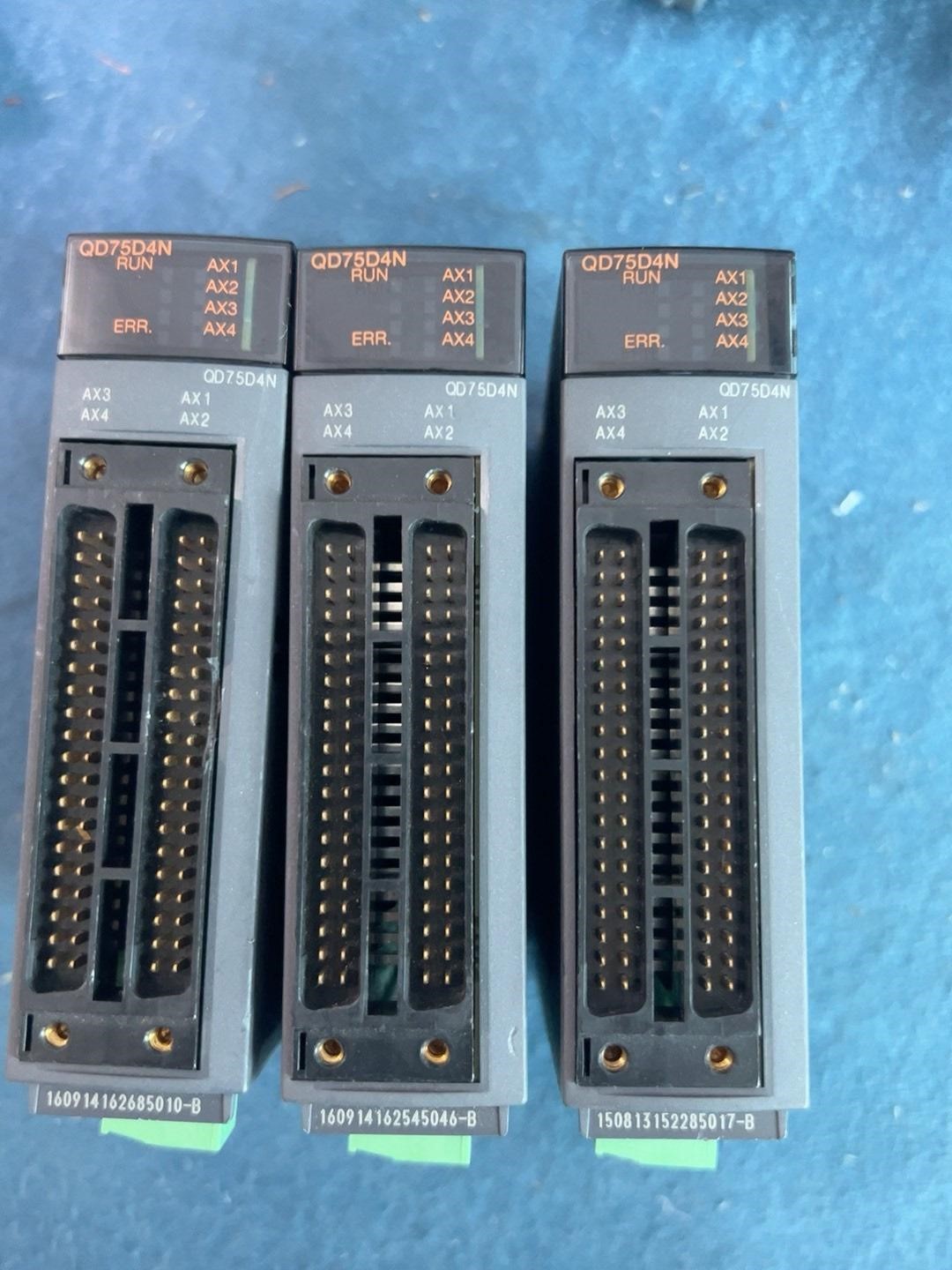 三菱PLC模块QD75D4N二手拆机的年份好要的议价