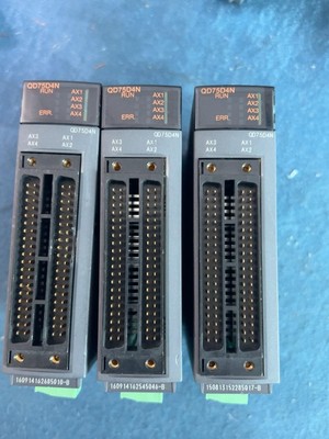 三菱PLC模块QD75D4N二手拆机的年份好要的议价