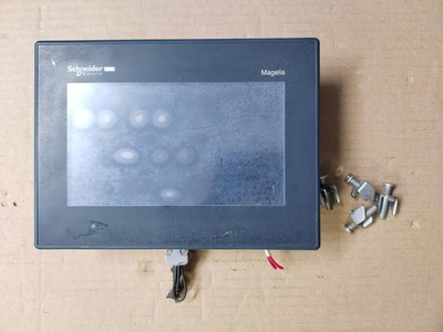 施耐德触摸屏HMIGX03501二手拆机，成色如图，功能正常