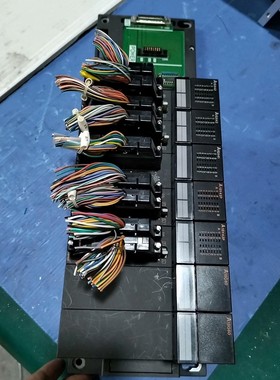 三菱PLC基板+模块A1SX42三个A1SY42P两个A1S