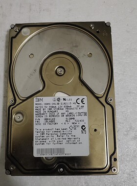 50针转 68针SCSI硬盘9gIBM DDRS－39130