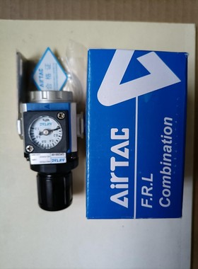 AirTAC/亚德客调压阀内置表GR20008F1，保全新原