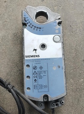 西门子GBB131.1E，工厂安装剩余，不小心前脸标贴破了，