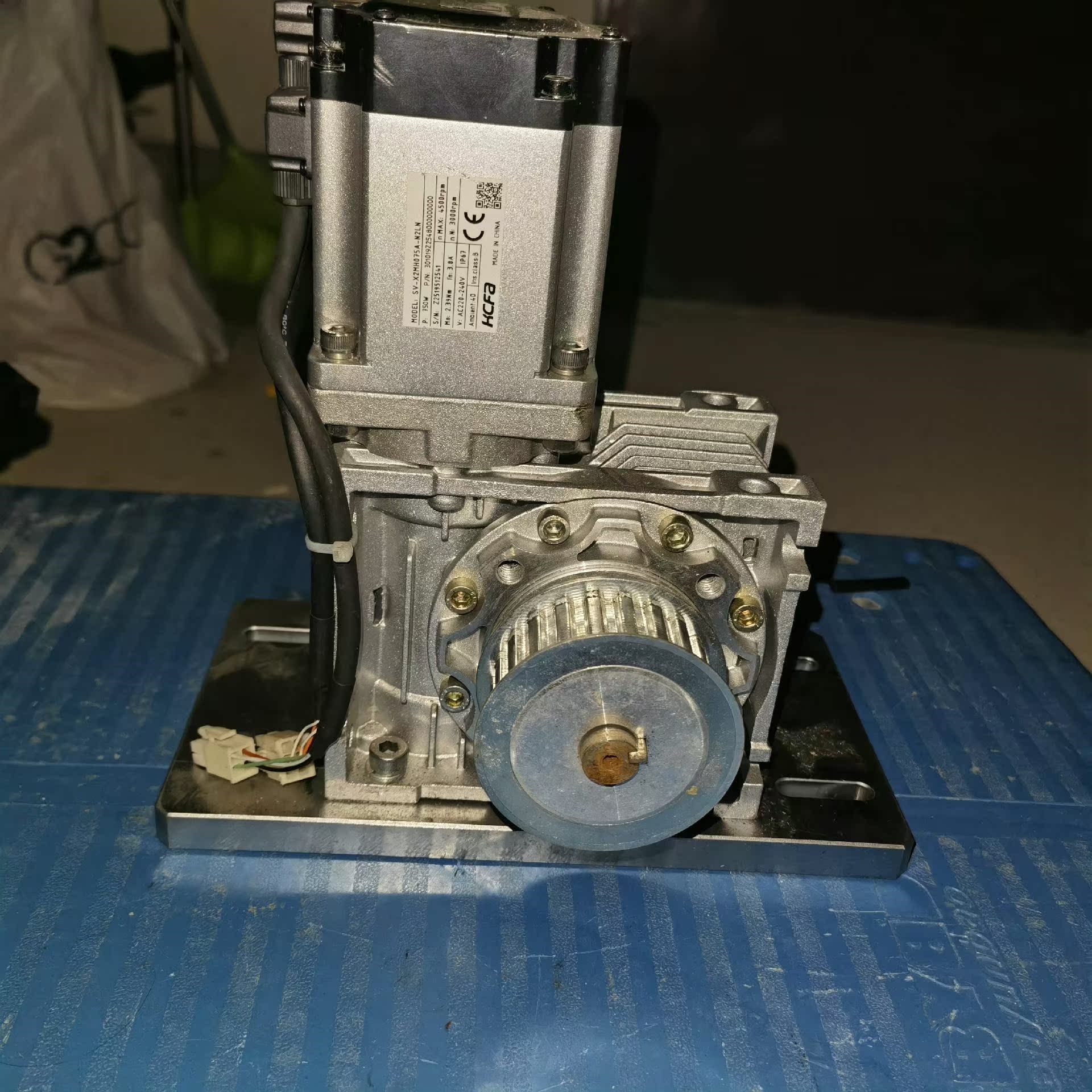 全新原装禾川伺服驱动器配套电机SV-X2MH075A-N2L